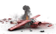 If the airplane crashes before you exit, you will lose your bet.